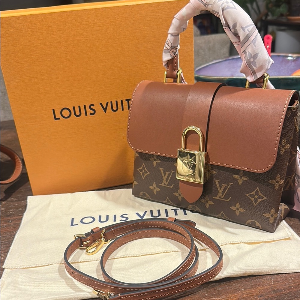 Louis Vuitton Brown Monogram Handbag